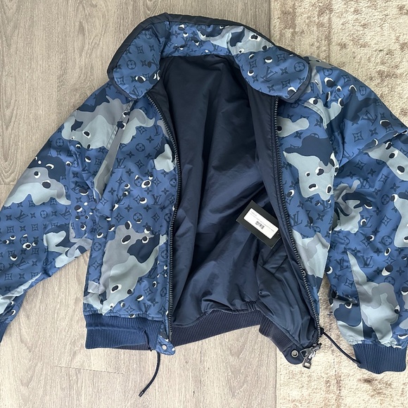 Louis Vuitton Camo Monogram Puffer Jacket